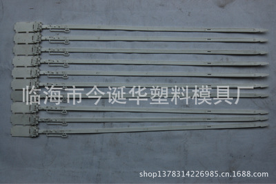 廠家直銷 品質保障 塑料封條注塑模具 一次性袋口封條 | 臨海市今誕華塑料模具廠
